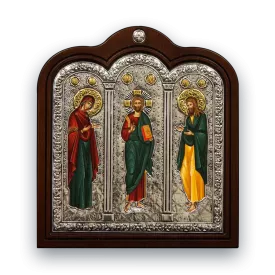 Désis - Kristus, Bohorodička a sv. Ján