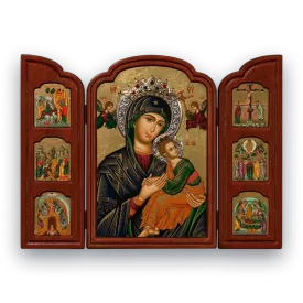 Mother of Perpetual help Triptych